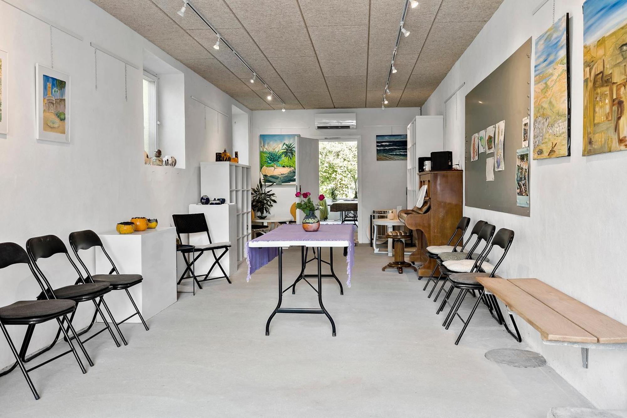 Bed and Breakfast Logi I Hus Med Kunst Og Have à Vestervig Extérieur photo