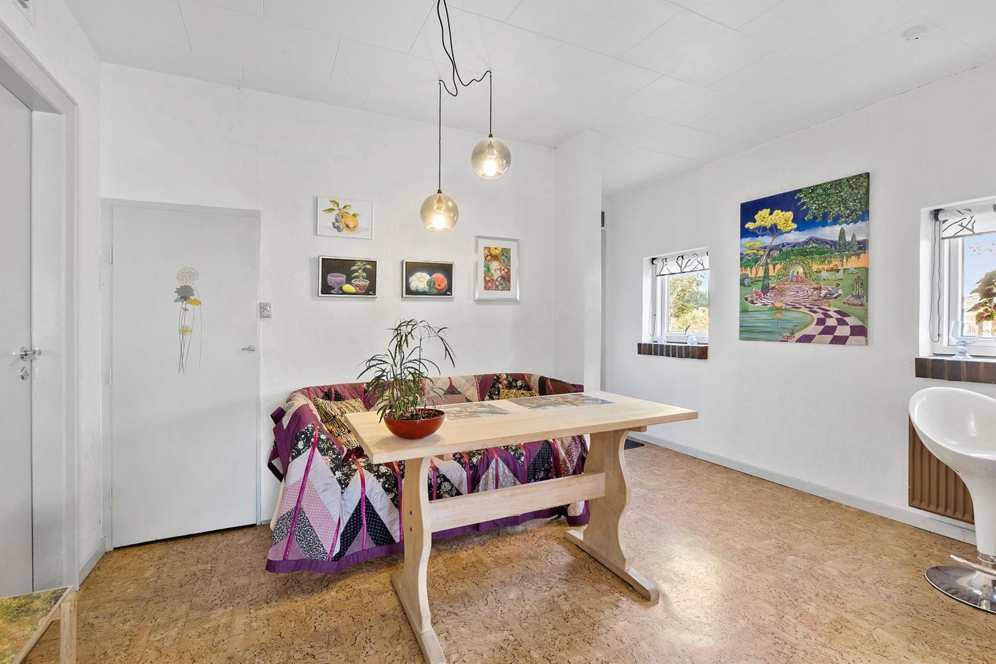 Bed and Breakfast Logi I Hus Med Kunst Og Have à Vestervig Extérieur photo